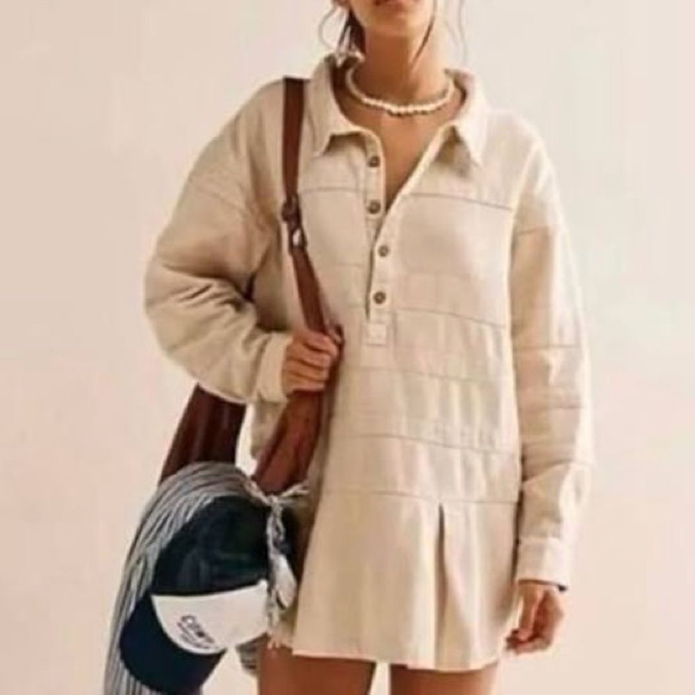 Free People Checkin’ In Mini Dress Sz Small